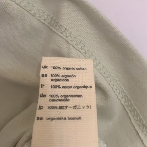 NWT. Unisex mint color loose long sleeve shirt by PopUpShop - Picture 3 of 5